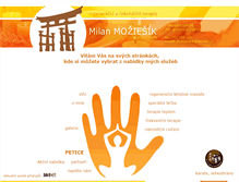 Tablet Screenshot of milanmoziesik.com